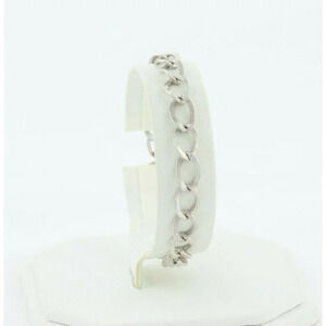 Sterling Silver Charm Starter Bracelet 7 Inch